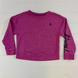 Hurley Crop Sweatshirt Girls L       A033